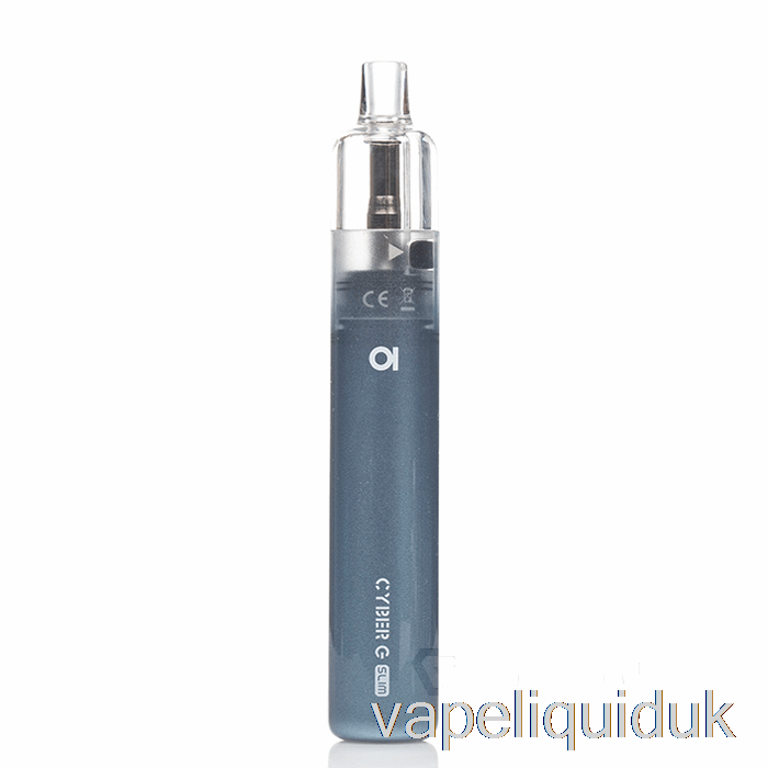 Aspire Cyber G Slim Pod System Graphite Blue Vape Liquid